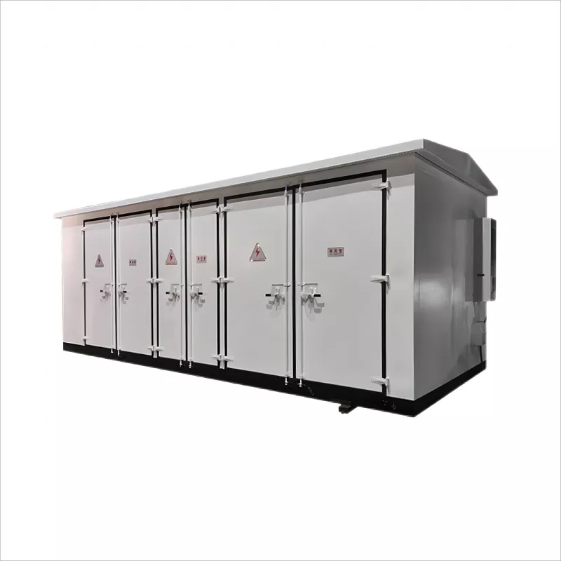 太陽光発電のプレハブキャビンを構成するコンポーネントは何ですか？